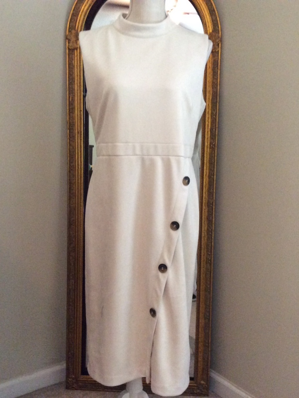 Emma & Michele mock neck sheath dress - size 12